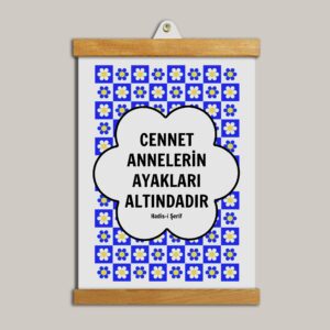 Anne Sevgisi Konulu Dekoratif Tablo