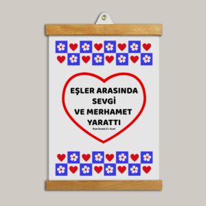 "Eşler Arasında Sevgi" Ayeti Tablosu