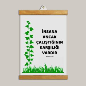 Çalışma Ayeti Tablo