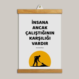 Çalışmanın Karşılığı Ayeti Tablo