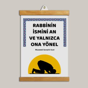 Rabbinin İsmini An Tablo
